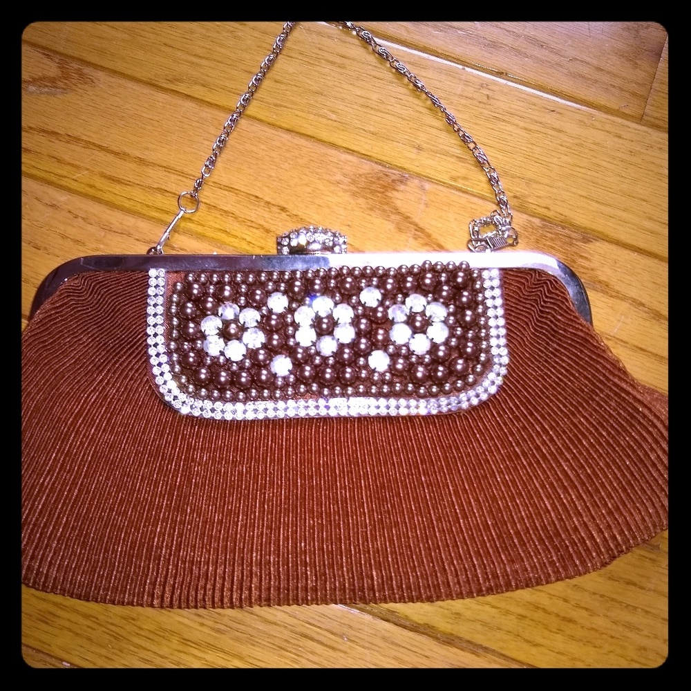 J. Francis Chocolate Clutch